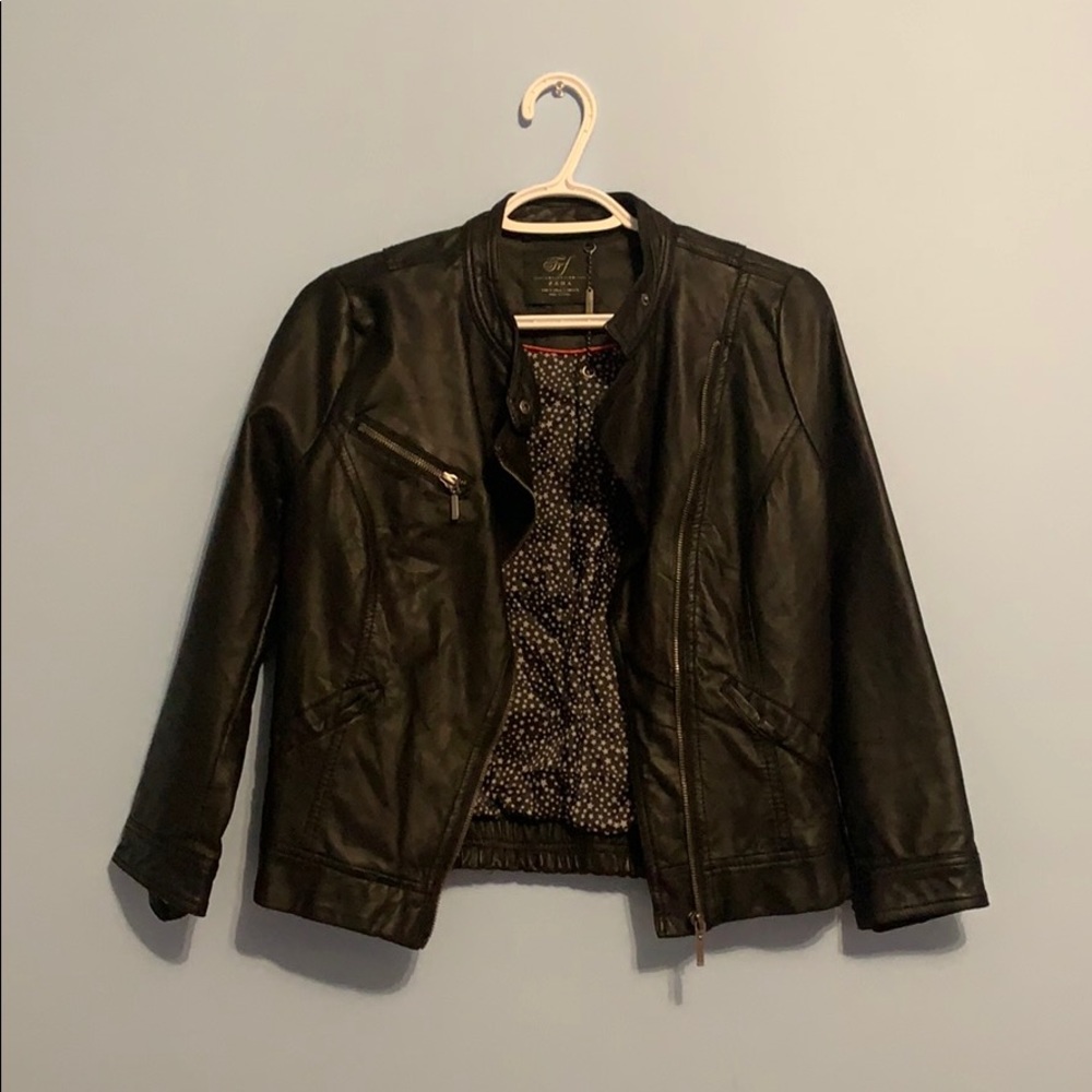 ZARA leather jacket